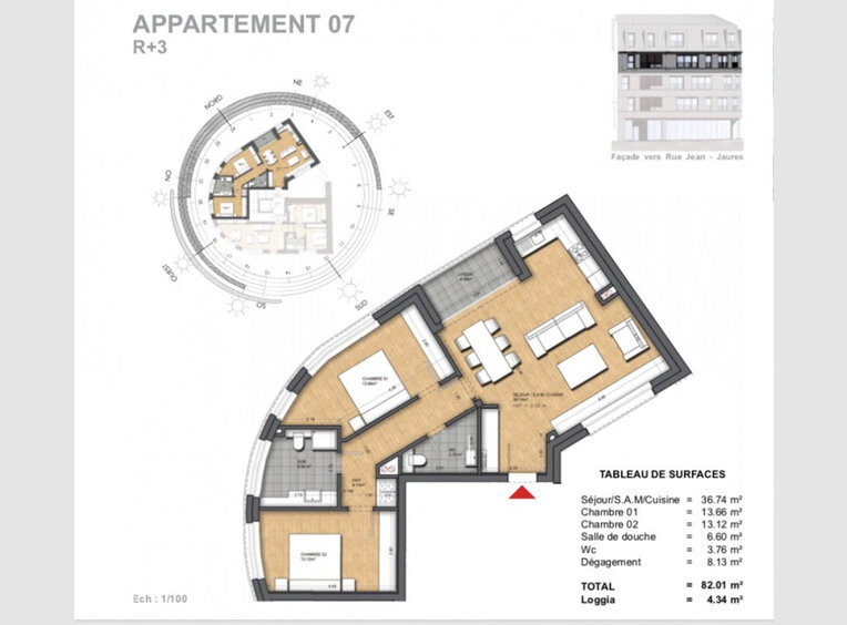 Wohnung zum Kauf 2 Zimmer in Dudelange (LU) - Ref. 6530373