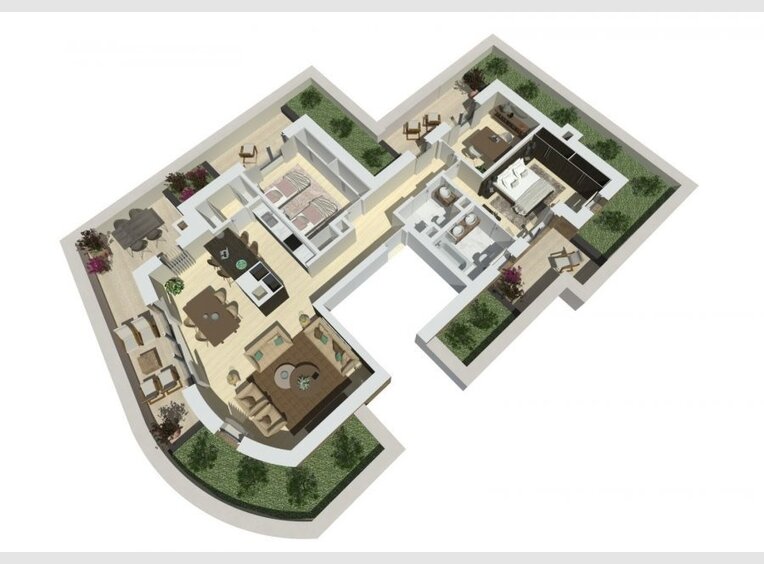 Penthouse à vendre 2 Chambres à Schuttrange (LU) - Réf. 7169621
