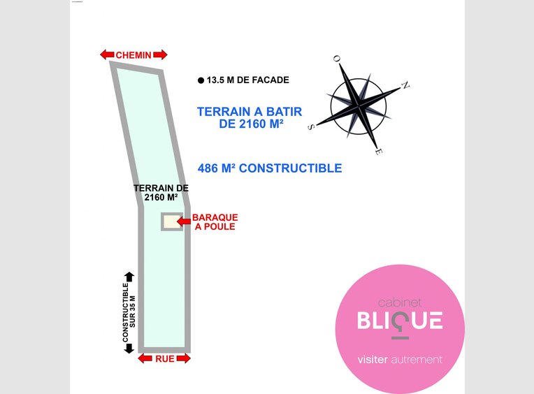 Terrain constructible à vendre à Bruley - Réf. 7125845