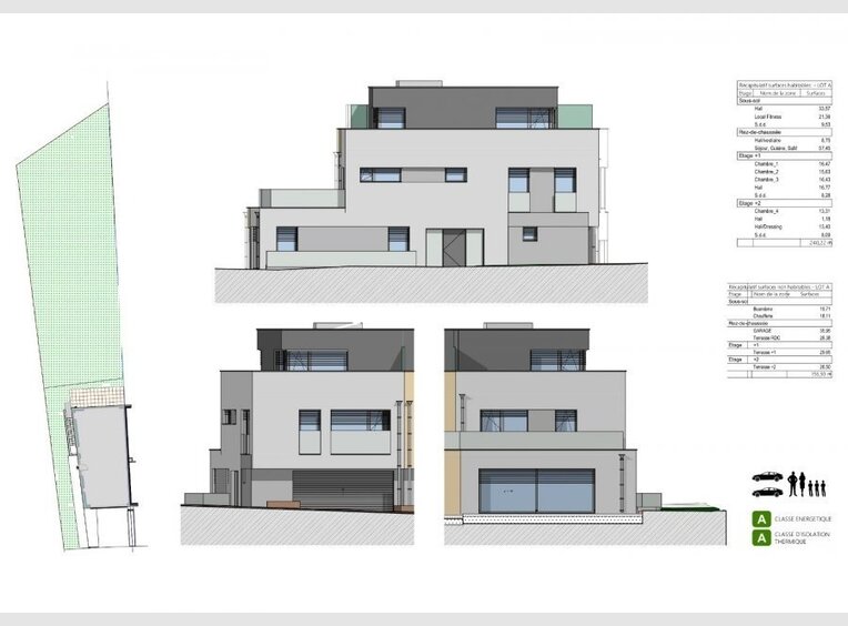 Maison jumelée à vendre 4 Chambres à Luxembourg (LU) - Réf. 7146357