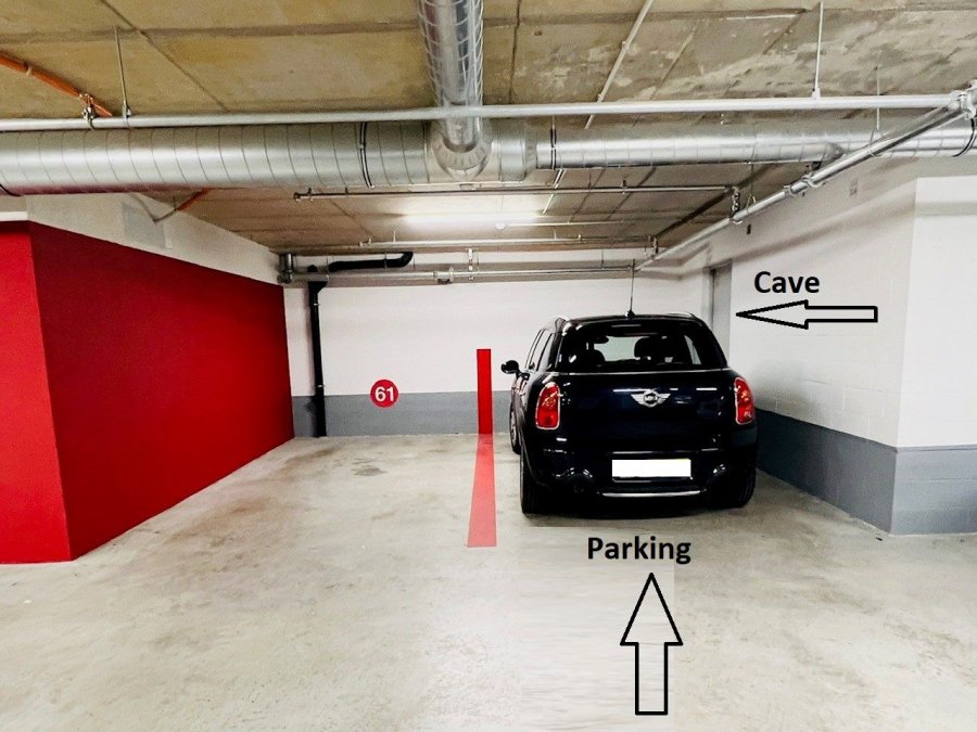Appartement à louer 2 chambres à Luxembourg-Gare