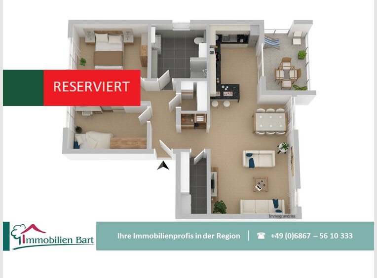 Appartement à vendre 3 Pièces à Palzem (DE) - Réf. 7257525