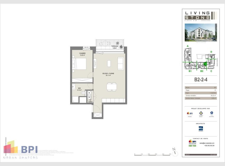 Wohnung zum Kauf 1 Zimmer in Luxembourg (LU) - Ref. 6554053