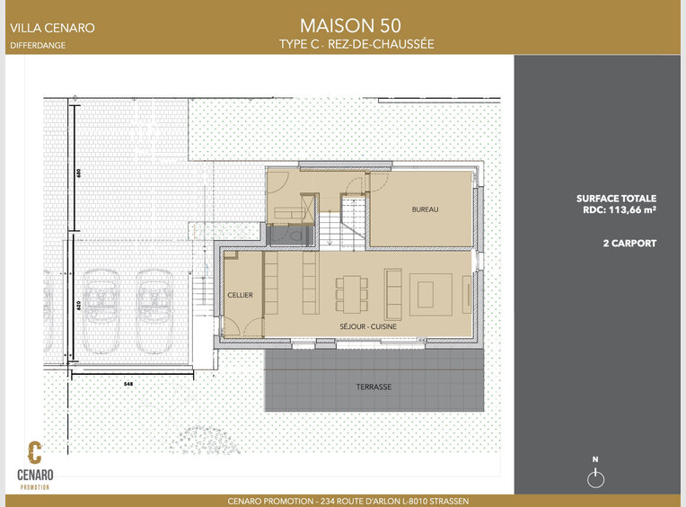 Haus zum Kauf 4 Zimmer in Differdange (LU) - Ref. 6719941