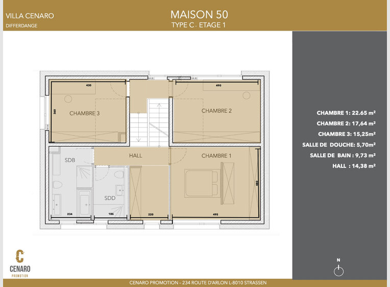 Haus zum Kauf 4 Zimmer in Differdange (LU) - Ref. 6719941