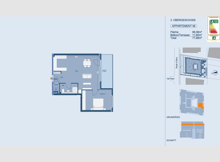 Wohnung zum Kauf 1 Zimmer in - Ref. 6810869