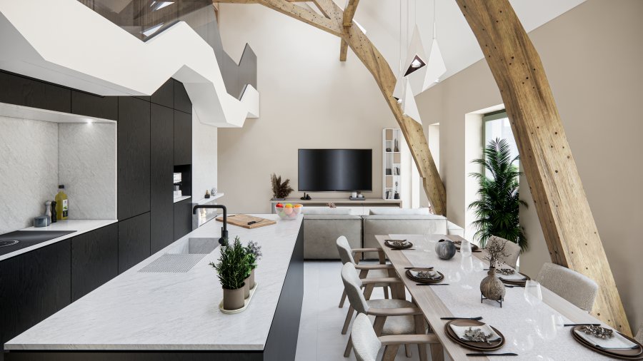 Duplex à vendre 3 chambres à Bastendorf