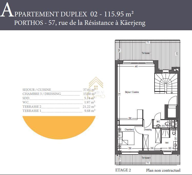Duplex à vendre 3 chambres à Bascharage