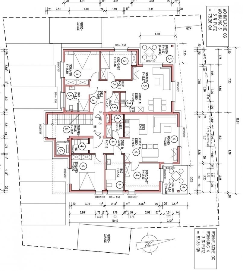 Wohnung zu verkaufen 2 Schlafzimmer in Mettlach