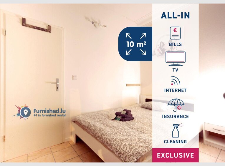 Bedroom for rent 12 bedrooms in Luxembourg (LU) - Ref. 6606950