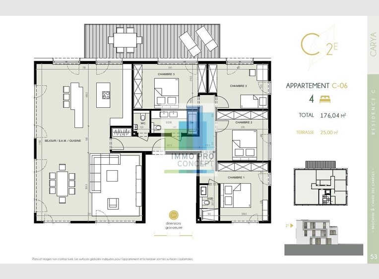 Penthouse for sale 4 bedrooms in Capellen (LU) - Ref. 6816374