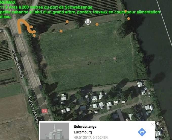 Terrain constructible à vendre à Schwebsange