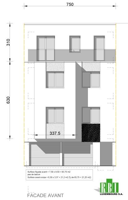 Wohnung zu kaufen 2 Schlafzimmer in Luxembourg-Belair