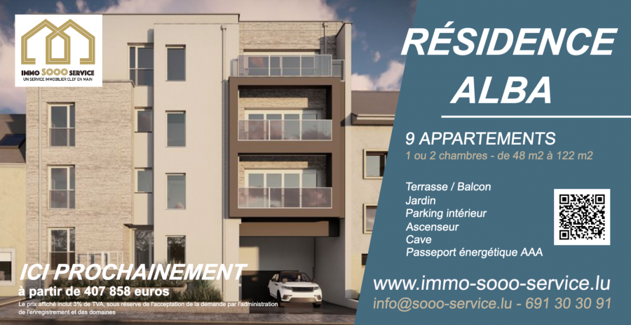 Penthouse à vendre Bascharage