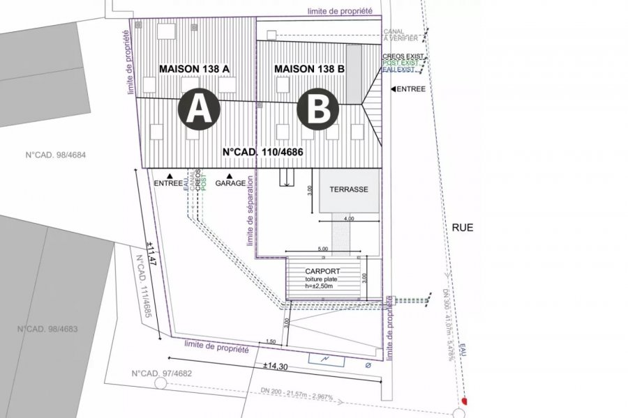 Maison à vendre 6 chambres à Asselborn