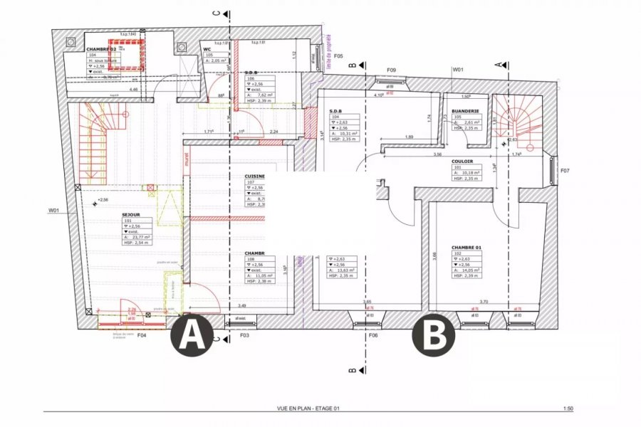 Maison à vendre 6 chambres à Asselborn