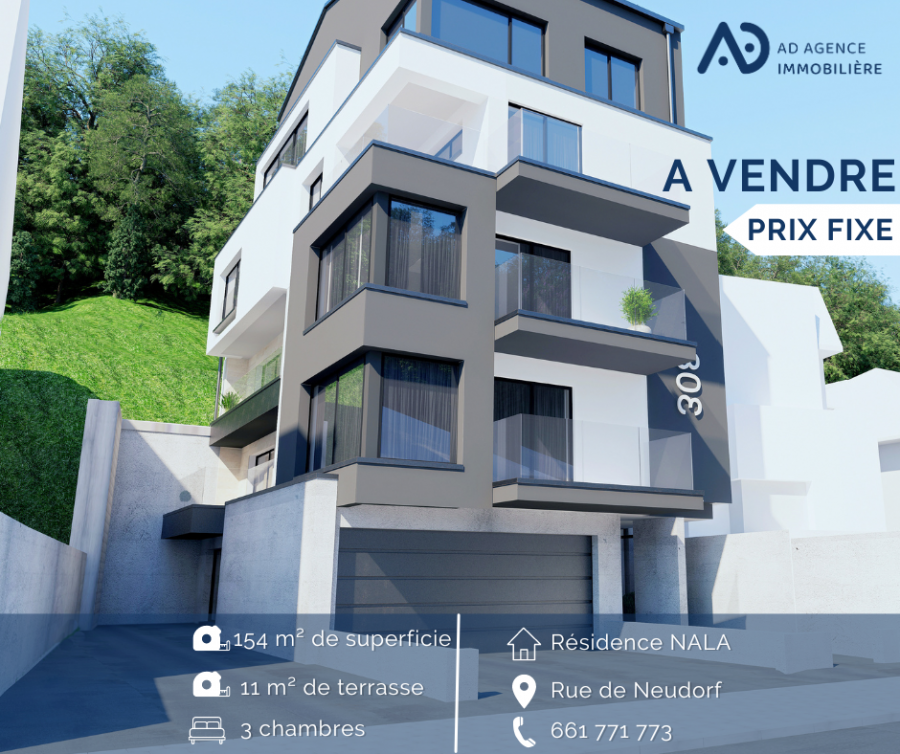 Penthouse à vendre Luxembourg-Neudorf
