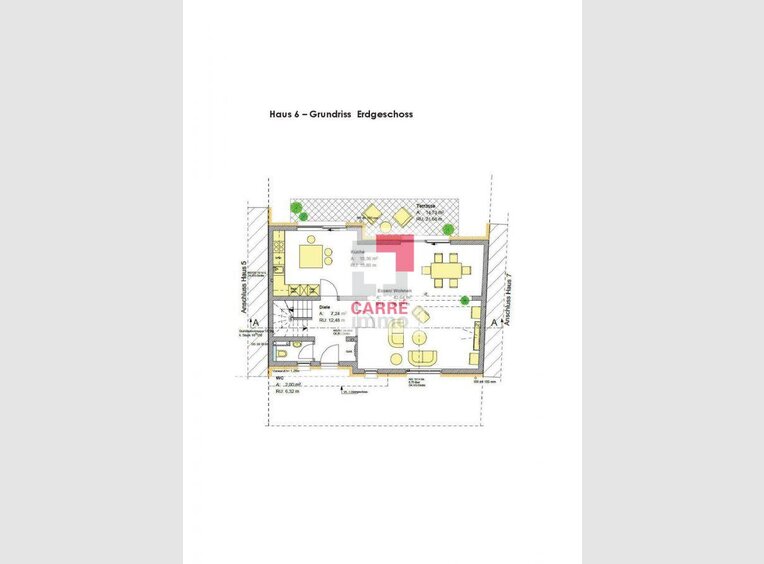 Maison mitoyenne à vendre 4 Chambres à Dudelange (LU) - Réf. 6682342