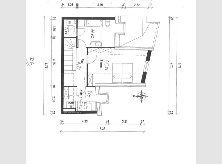 Duplex à louer 3 Pièces à Trier (DE) - Réf. 7161351