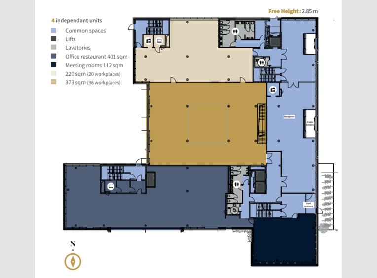 Bureau à louer à Howald (LU) - Réf. 7332391