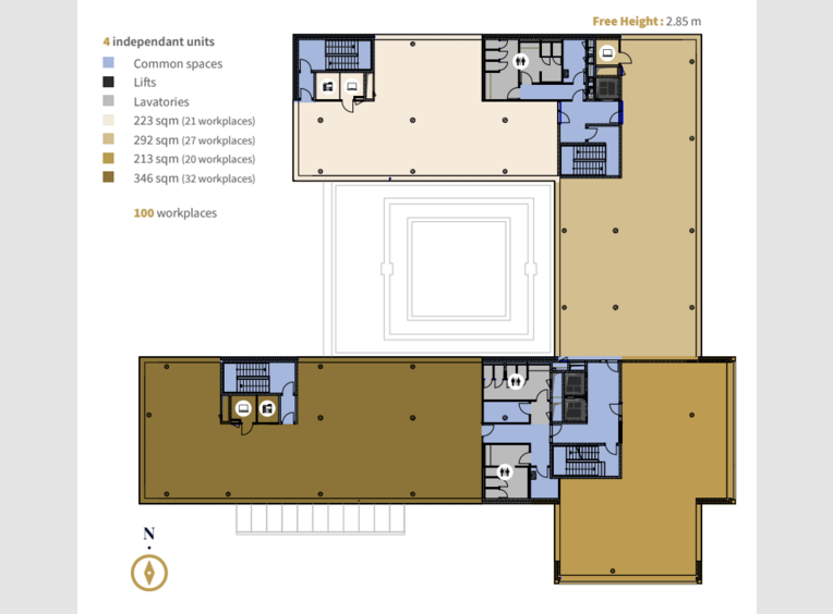 Bureau à louer à Howald (LU) - Réf. 7332391