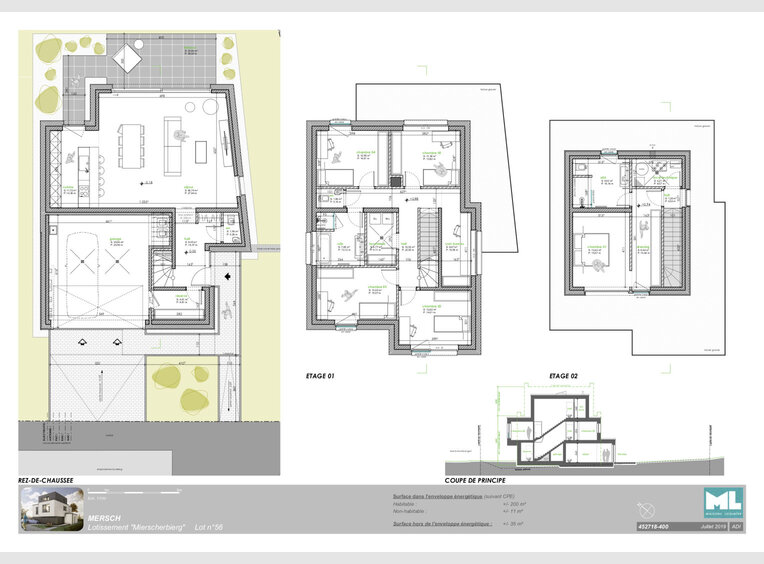Maison à vendre 5 Chambres à Mersch (LU) - Réf. 6456375