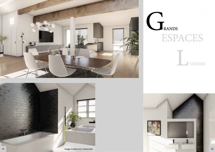 Wohnung zu verkaufen 2 Schlafzimmer in Mondercange