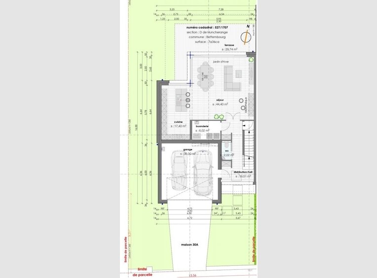 Maison à vendre 4 Chambres à Bettembourg (LU) - Réf. 6848839