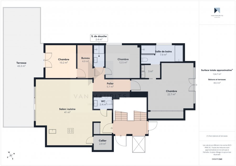Appartement à vendre 3 chambres à Bettembourg
