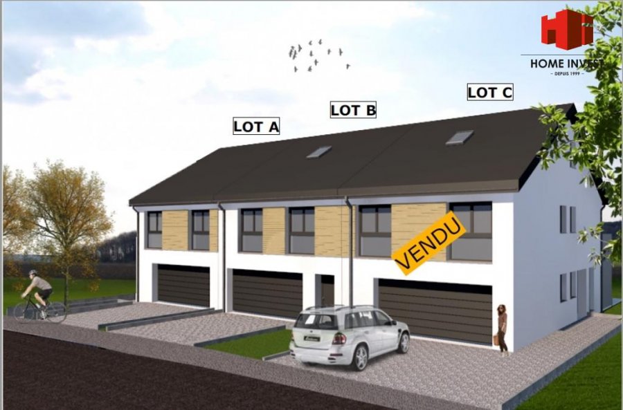 Maison jumelée à vendre 3 chambres à Hobscheid