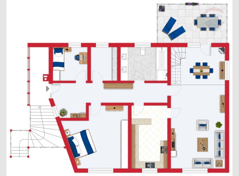 Duplex à vendre 5 Pièces à Merzig (DE) - Réf. 7209847
