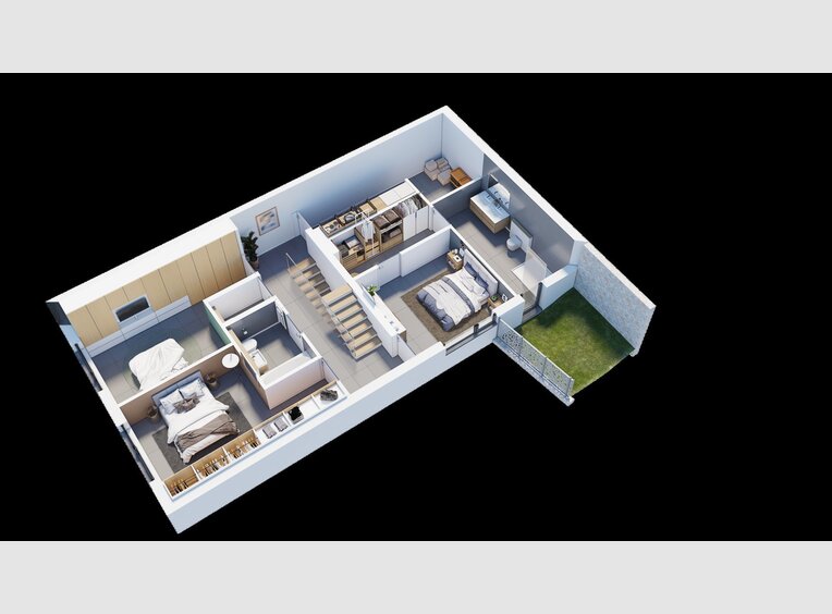 Semi-detached house for sale 4 bedrooms in Niederanven (LU) - Ref. 6851975