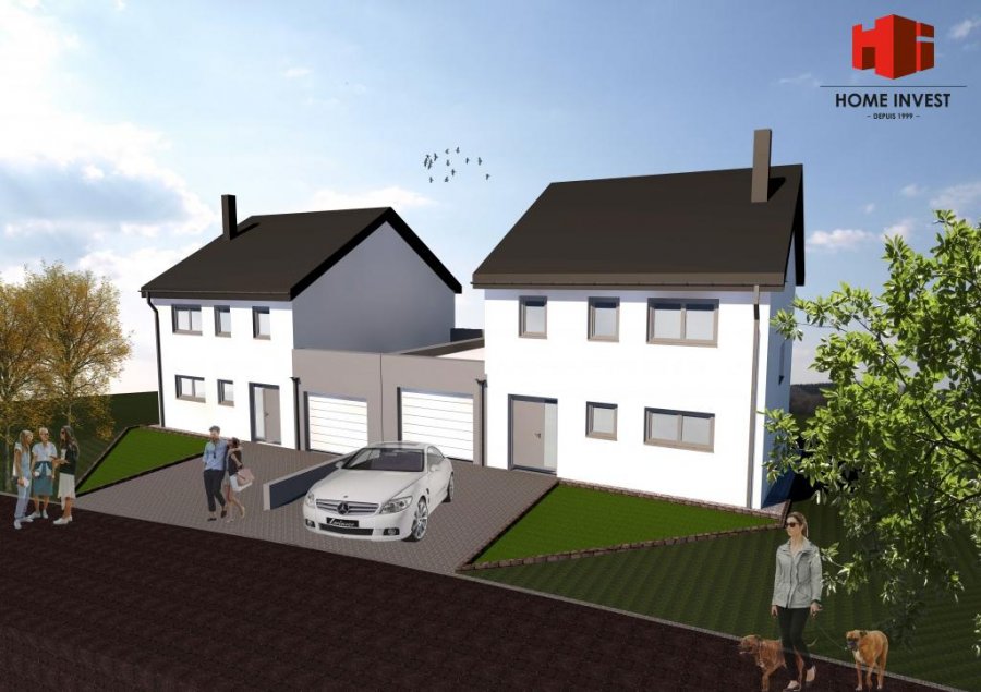 Maison jumelée à vendre 3 chambres à Folschette