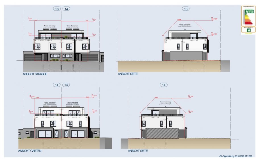 Maison jumelée à vendre 5 chambres à Capellen