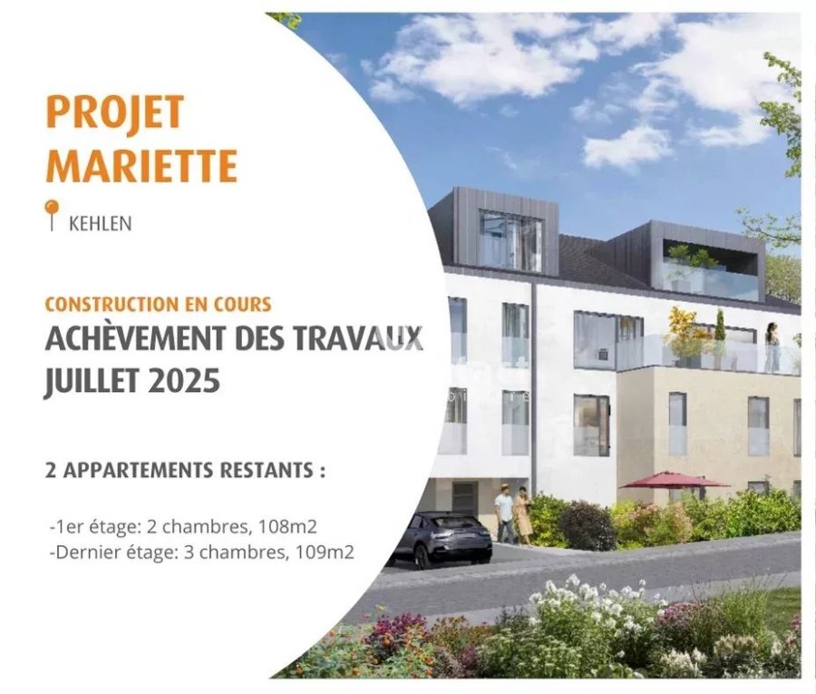 Appartement à vendre Kehlen