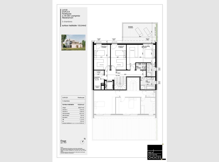 Maisonnette zum Kauf 3 Zimmer in Niederanven (LU) - Ref. 6624455