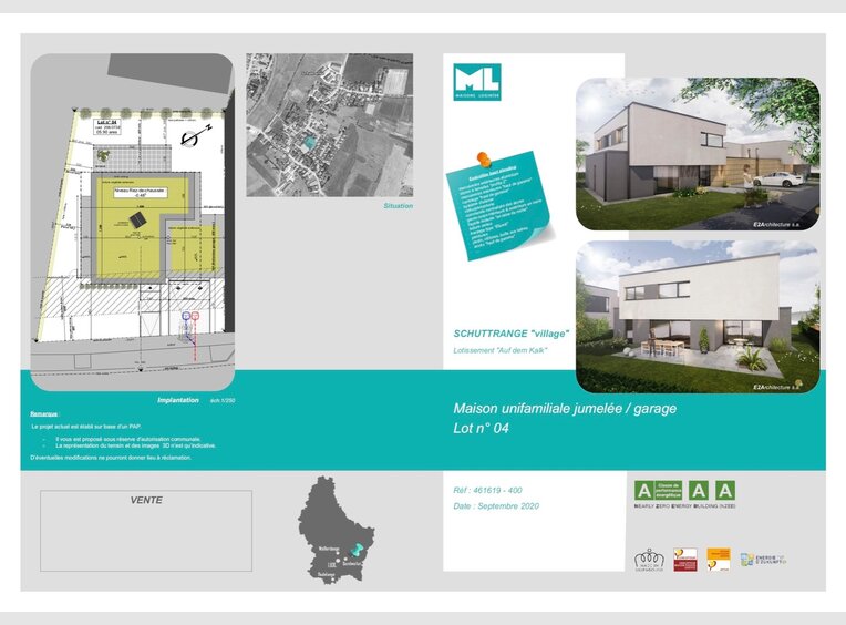 House for sale 5 bedrooms in Schuttrange (LU) - Ref. 7107815