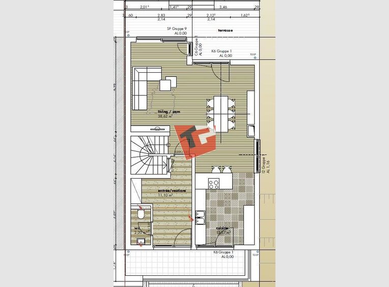 House for sale 5 bedrooms in Moutfort (LU) - Ref. 6450919