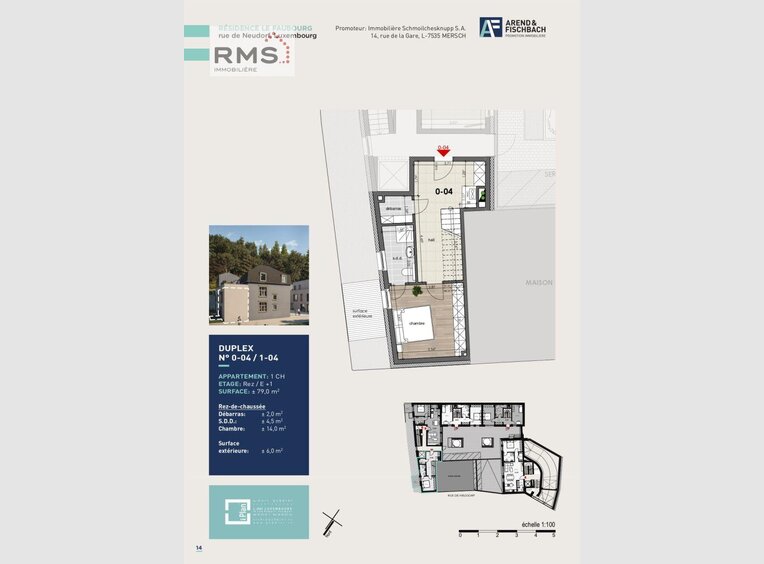 Apartment for sale 1 bedroom in Luxembourg (LU) - Ref. 6492919