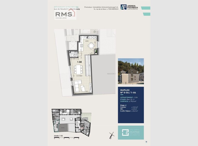 Apartment for sale 1 bedroom in Luxembourg (LU) - Ref. 6492919
