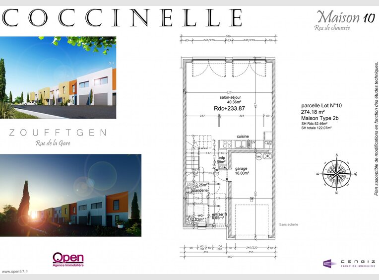 House for sale 4 bedrooms in Zoufftgen (FR) - Ref. 6354423