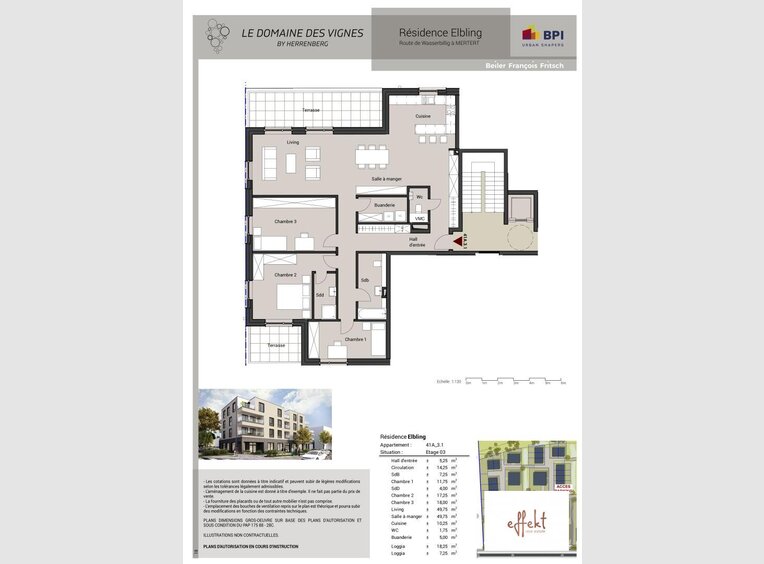 Wohnung zum Kauf 3 Zimmer in Mertert (LU) - Ref. 6553335