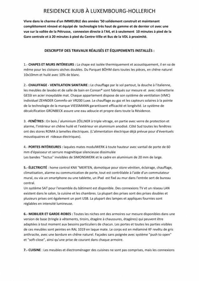 Appartement à vendre 2 chambres à Luxembourg-Gare