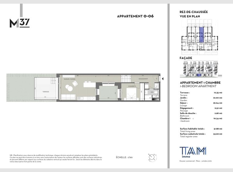 Appartement à vendre 1 Chambre à Luxembourg (LU) - Réf. 6993688
