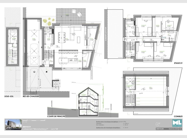 Maison à vendre 4 Chambres à Mersch (LU) - Réf. 6946088