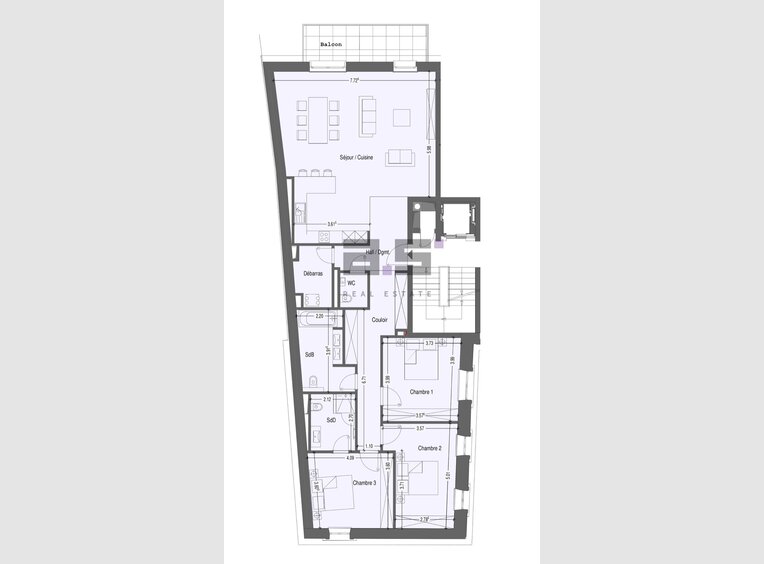 Appartement à vendre 3 Chambres à Mondercange (LU) - Réf. 7142968