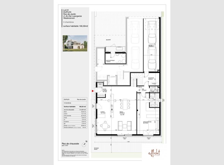 Doppelhaushälfte zum Kauf 3 Zimmer in Niederanven (LU) - Ref. 6683464