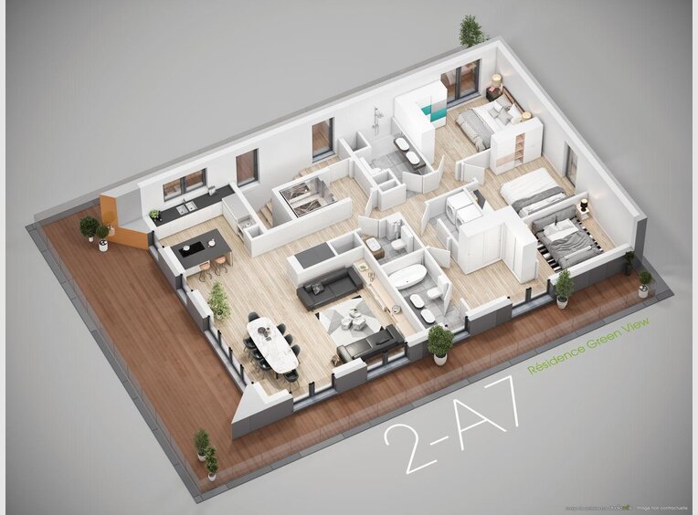 Penthouse-Wohnung zum Kauf 3 Zimmer in Bridel (LU) - Ref. 5885768