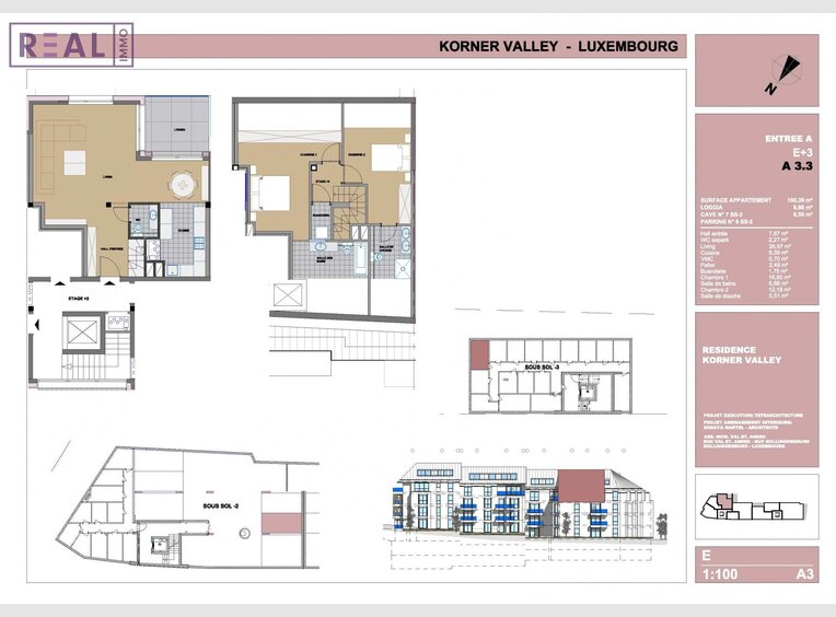 Duplex à vendre 2 Chambres à Luxembourg (LU) - Réf. 6092120