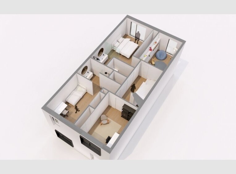 House for sale 4 bedrooms in Peppange (LU) - Ref. 6625368